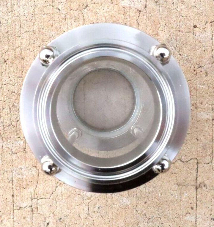 Brewing Sight Glass Stainless 2” Tri Clamp Distilling Pump Or Column Window