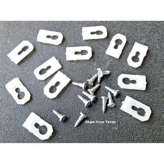 Fits CHEVELLE Vinyl Top Moulding Clips with Screws 7731589