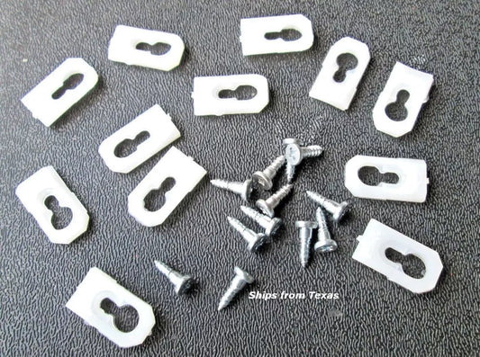 Fits CHEVELLE Vinyl Top Moulding Clips with Screws 7731589