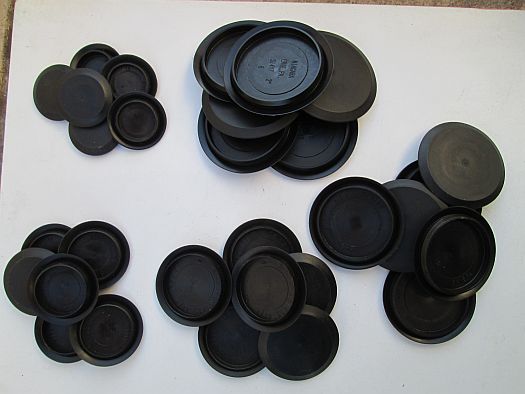 Sheet Metal Hole Plugs Body Panel Plugs Assortment (30) Fender Plugs 1" to 1-3/4